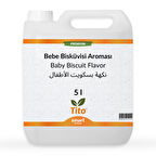 Premium Bebe Bisküvisi Aroması 5 litre