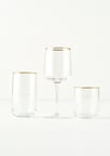 Premium Bardak-Kadeh Set 18'li Gold