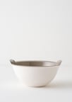Handle Kaseli Süzgeç Bej (25,5x25,5x10,8 cm)