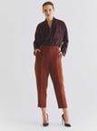 Kısa Paça  Pantolon   Kahve