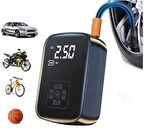 Auhma Şarjlı Dijital Göstergeli Lastik Şişirme Kompresörü A5566