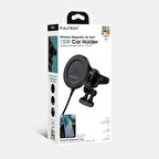 Fulltech FHD14 15W Kablosuz Mıknatıslı Araç İçi Telefon Tutucu