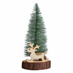 Yılbaşı Dekoratif Masa Üstü Çam Ağacı 20 cm