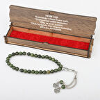 KUTULU 33 LÜ TESBİH YEŞİM TAŞI