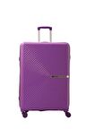 Mçs Mor Büyük Boy Polipropilen Valiz V374