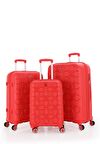 Mçs Üçlü Polipropilen Valiz Seti V376