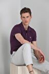 Laon Spor Polo Erkek Tişört Bordo