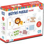 CA Games Hayvanlar 40 Parça Çocuk Puzzle