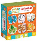 CA Games Hayvanlar 18 Parça Çocuk Puzzle