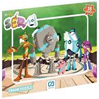 Ca Games TRT Çocuk 3+ Yaş Büyük Boy Puzzle 35 Parça