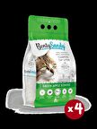 BentySandy Yeşil Elma Kokulu Kedi Kumu 5Lx4