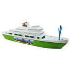 Transatlantik Yolcu Gemisi 45 cm - Yeşil