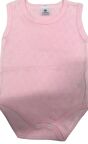 Luggi Baby Atlet Body Jakarlı Pembe Kalp