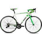 Corelli Sprint KR300 Sora 18 Vites V Fren 28 Jant Yol Yarış Bisikleti Beyaz Yeşil 54 Kadro