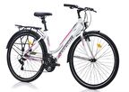 Corelli Byme 28 28 Jant 21 Vites Şehir Bisikleti Beyaz - Pembe