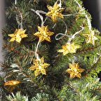 Yılbaşı Led ışık 3 metre KARTANESİ Figürlü yılbaşı pilli gün ışığı dekoratif ışık