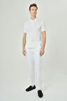 Bisse 4 Cepli Beyaz Spor Erkek Pantolon PNS23Y23109_D01