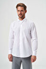 Bisse Erkek Regular Fit Spor Gömlek Beyaz GM23Y231098_D01