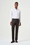 Bisse Kahve Dokuma Klasik Erkek Pantolon PPNK23YNOS001_D11