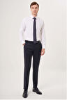 Bisse Lacivert Dokuma Klasik Erkek Pantolon PPNK23YNOS001_D39