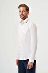 Bisse Regular Fit Ekru Klasik Erkek Gömlek GM23K232047_D03