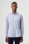 Bisse Regular Fit Mavi Klasik Erkek Gömlek GM23K232045_D35