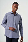 Bisse Regular Fit Lacivert Spor Erkek Gömlek GM23K232037_D39