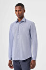 Bisse Regular Fit Lacivert Klasik Erkek Gömlek GM23K232031_D39