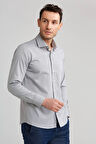 Bisse Regular Fit İtalyan Kumaş Açık Kahve Erkek Gömlek GM23K232039_D10