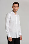 Bisse Platinium Regular Fit Beyaz Erkek Gömlek PLTG004_D01
