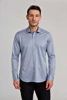 Bisse Platinium Regular Fit Mavi Erkek Gömlek PLTG018_D35