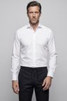 Bisse Beyaz Regular Fit Cepsiz Klasik Uzun Yaka Gömlek GMKLS252179_D01