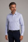 Bisse Mavi Regular Fit Cepsiz Uzun Yaka Gömlek GMARS261071_35