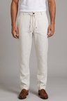 Bisse Ekru Keten Jogger İpli̇ Spor Pantolon PNS26Y26109_03