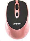 INCA IWM-396GT Nano Alıcılı Kablosuz 1600dpi ROSE GOLD Sessiz Mouse