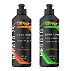 Netfer 2'li İnce Orta Pasta Set - 2x500 mL