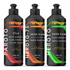 Netfer 3'lü İnce Orta Pasta Cila Set - 3x500 mL