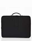 BagsLab Siyah Su Geçirmez Kumaş Laptop Çantası