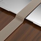 E2M Apple Watch Uyumlu 38-40MM KRD-01 METAL HASIR LACIVER 