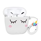 E2M AIRPODS PRO KILIF UNICORN BEYAZ