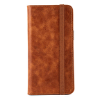 BİKAPAK LUXURY IPHONE 13 PRO MAX KAHVERENGİ CÜZDAN