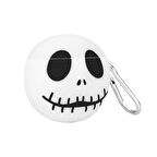 E2M AIRPODS 1-2 KILIF JACK SKELLINGTON BEYAZ