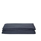 Komfort Home Çift Kişilik Çizgili Pamuk Saten Nevresim / Antrasit