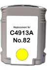 HP C4913A HP 82 Sarı Uyumlu Kartuş  Designjet 111, 510, 800, 815, 820