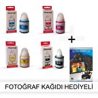 Canon G4415 için 1 Takım Photoink Mürekkep- Fotoğraf Kağıdı Hediyeli