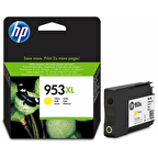 HP 953XL F6U18AE SARI ORJİNAL KARTUŞ OfficeJet 7740 / 8210 / 8710 / 8712 / 8725