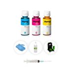 Hp Deskjet 895cse  Photoink PLUS renkli kartuş dolum seti