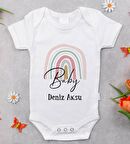 BK Kids İsimli Baby Tasarımlı Bebek Body Zıbın - Model 1