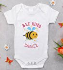 BK Kids İsimli Bee Kind Tasarımlı Bebek Body Zıbın - Model 1