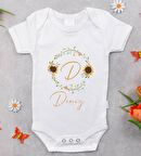 BK Kids Harfli İsimli Bebek Body Zıbın - Model 3